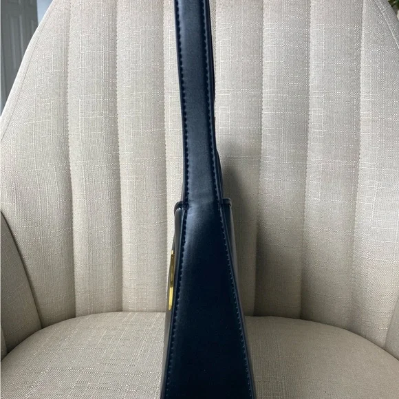 Melolila Crescent Shoulder Bag – Y2K Black Purse w/ Gold Hardware | $38 Retail - Picture 4 of 11